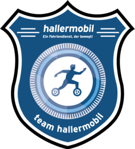 Wappen team hallermobil